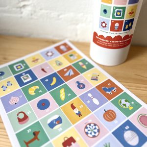 Stickers voor bij de zwangerschaps aftelkalender